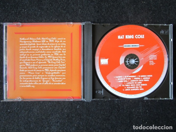 CDs de m&uacute;sica: NAT KING COLE - 12 TEMAS ORIGINALES - Foto 2