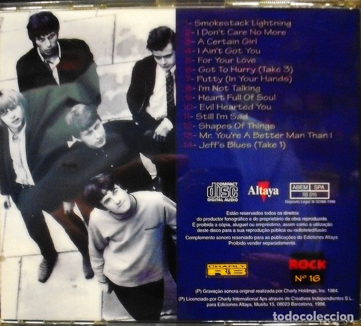 CDs de m&uacute;sica: Yardbirds - CD - Foto 2