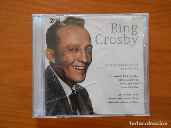 CDs de m&uacute;sica: CD BING CROSBY (2 CDS) (5R) - Foto 1