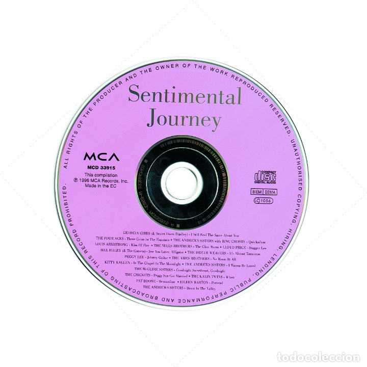CDs de m&uacute;sica: Sentimental Journey - the 50 - vol.3 - CD - Foto 3