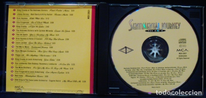CDs de m&uacute;sica: Sentimental Journey - the 40 - vol.1 - CD - Foto 3