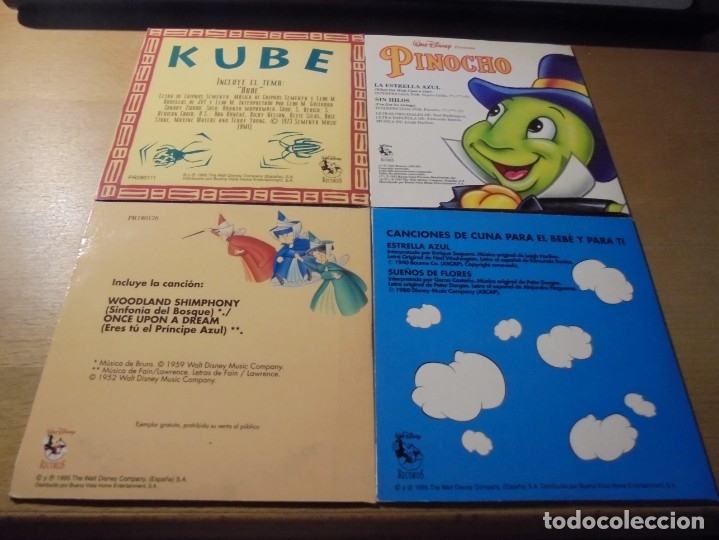 Rar 4 Singles Cd S Kube Pinocho Sleeping B Buy Music Cds Of Other Styles At Todocoleccion