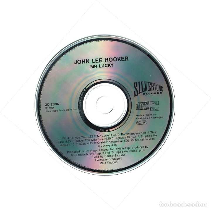 CDs de m&uacute;sica: John Lee Hooker - Mr. Lucky - CD - Foto 3