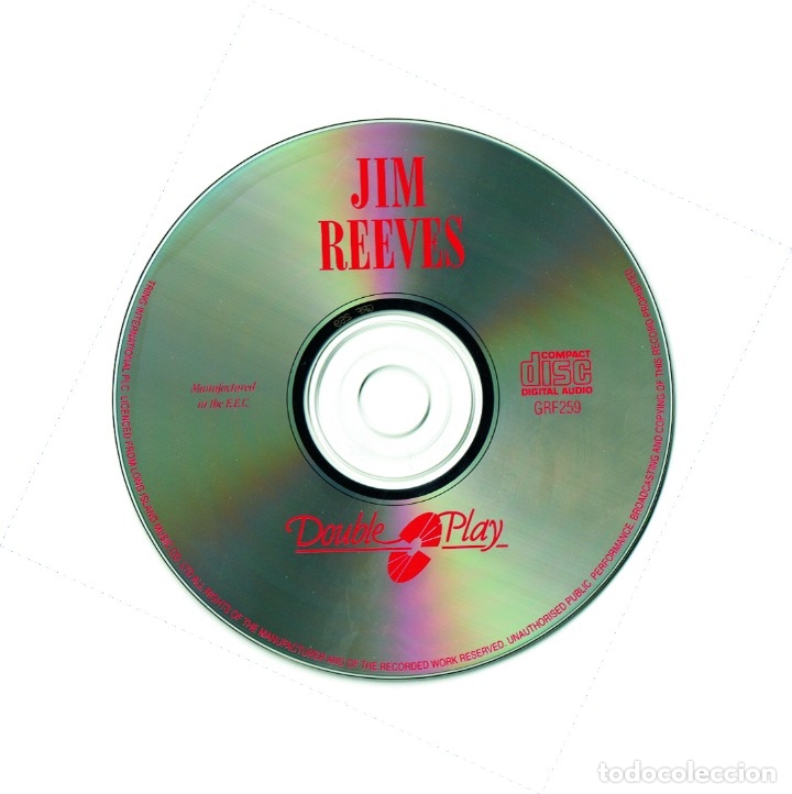 CDs de m&uacute;sica: Jim Reeves CD - RARO - Foto 4