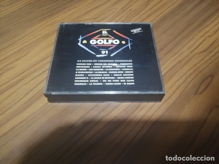 CDs de M&uacute;sica: EL GOLFO 91. CD DOBLE RECOPILATORIO CON 22 TEMAS. BUEN ESTADO. DIFICIL