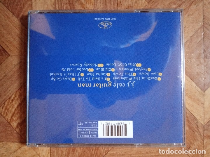 CDs de m&uacute;sica: J. J. CALE - GUITAR MAN - CD 1996 - Foto 2