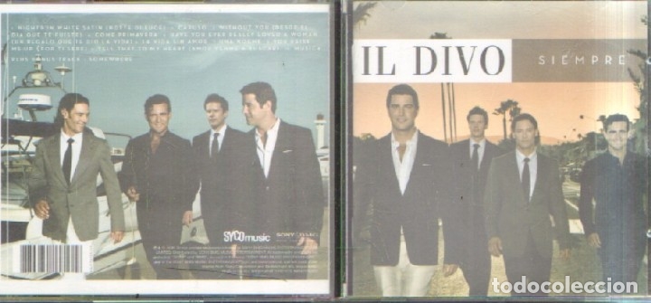 CDs de m&uacute;sica: SIEMPRE. IL DIVO. CD-GRUPEXT-585 - Foto 1