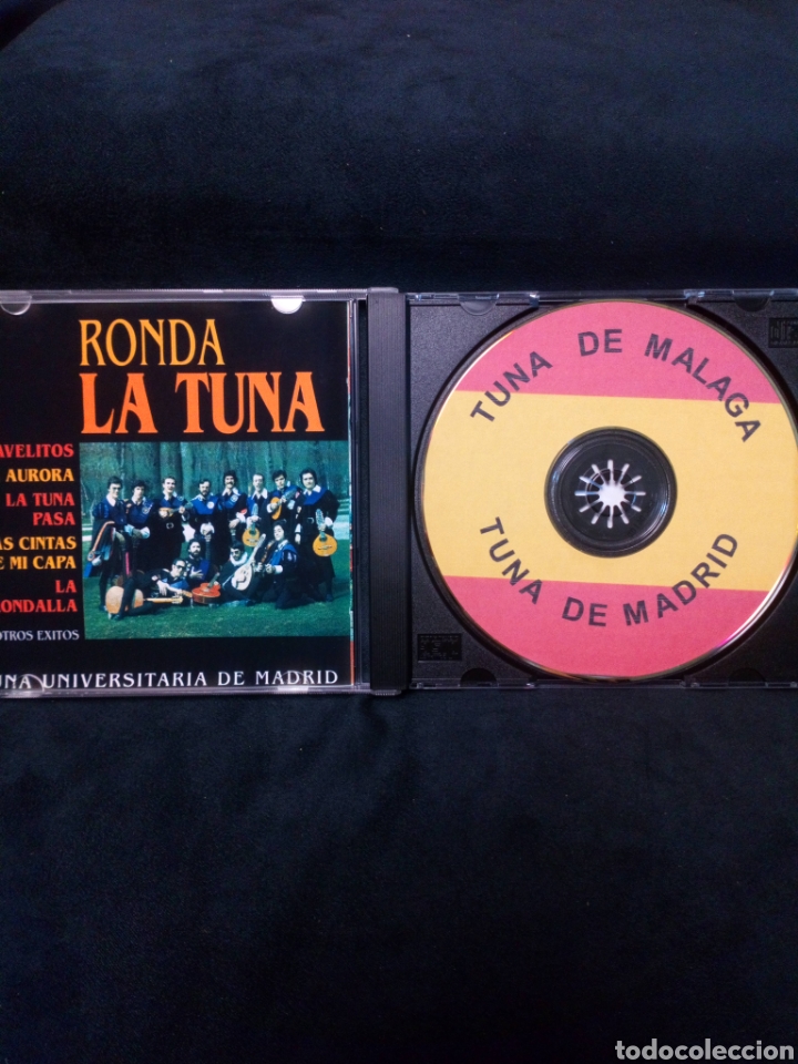 CDs de m&uacute;sica: CD Tuna de M&aacute;laga y Tuna de Madrid - Foto 2