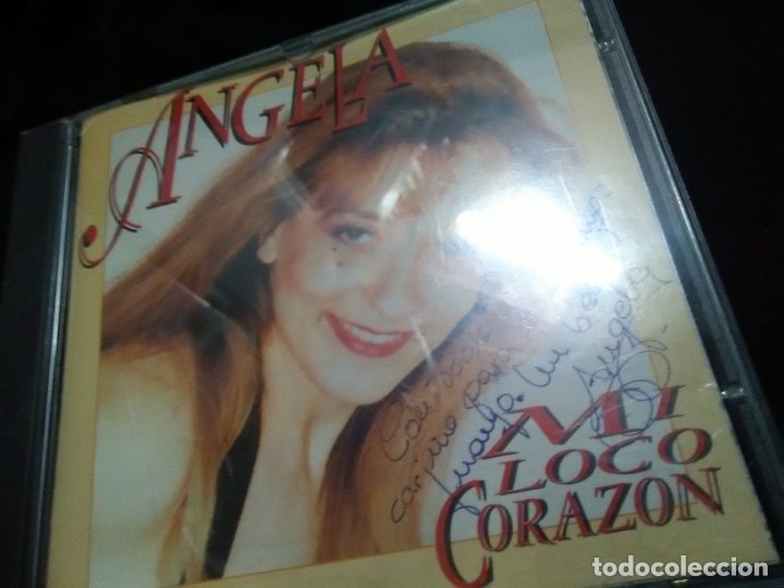 CDs de m&uacute;sica: Angela - Mi loco corazon CD DEDICADO - Foto 1