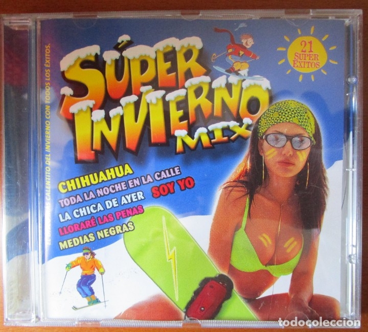 CDs de m&uacute;sica: SUPER INVIERNO MIX - 21 SUPER &Eacute;XITOS - Foto 1