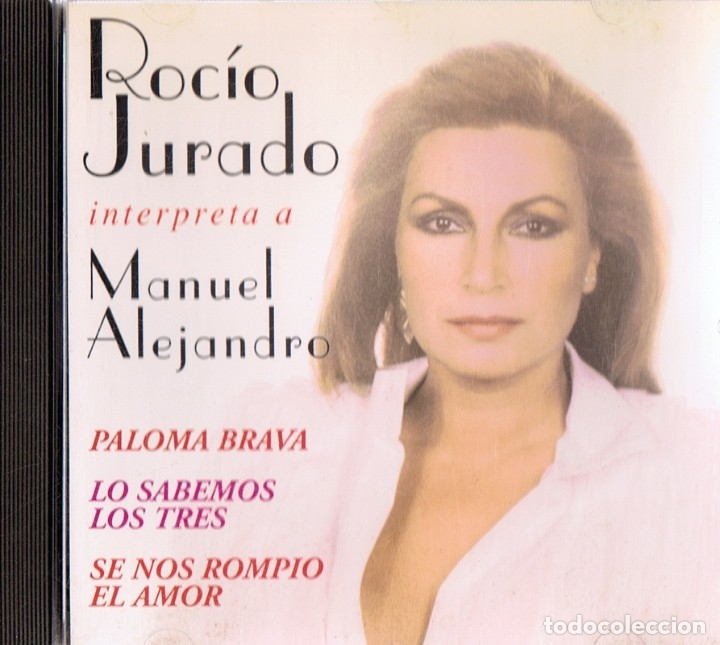 CDs de m&uacute;sica: ROC&Iacute;O JURADO INTERPRETA A MANUEL ALEJANDRO - Foto 1