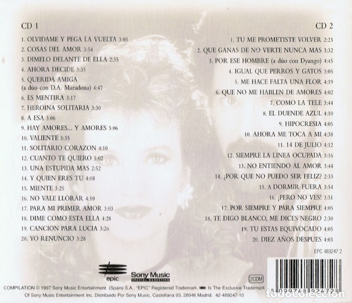 CDs de m&uacute;sica: PIMPINELA DE CORAZ&Oacute;N ( 2 CD) - Foto 2