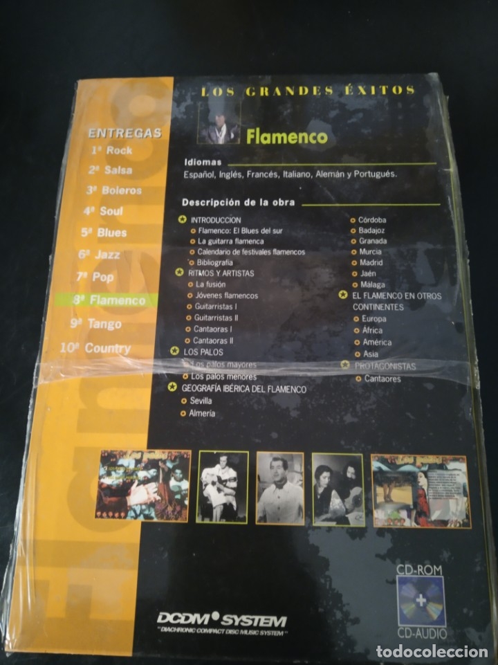 CDs de m&uacute;sica: LOS GRANDES &Eacute;XITOS.FLAMENCO - Foto 2