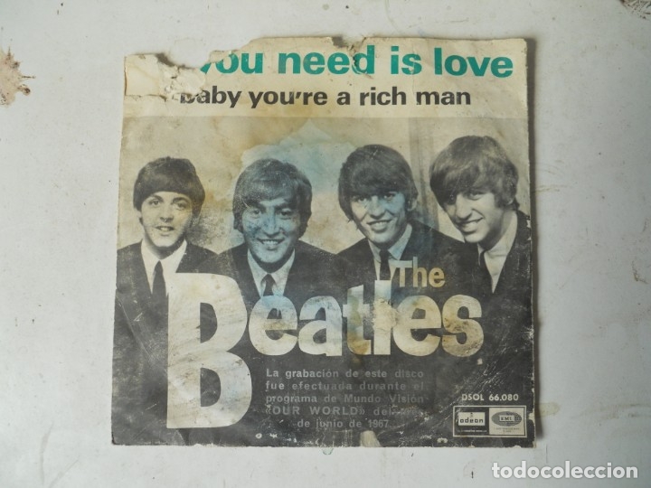 CDs de M&uacute;sica: disco de beatles, junio de 1967