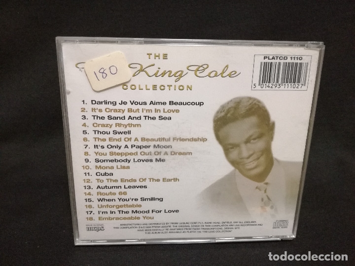 CDs de m&uacute;sica: CD - NAT KING COLE - THE COLLECTION - Foto 2