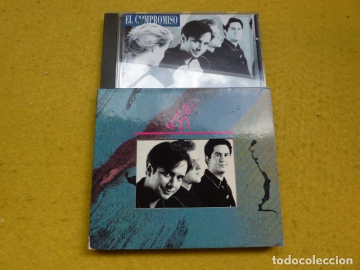 CDs de m&uacute;sica: CD EL COMPROMISO - Comiendose A Besos - 839621-2 - SLIPCASE (EX++/M-) &ccedil; - Foto 2