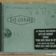 CDs de Música: DEF LEPPARD (VAULT - GREATEST HITS 1980 - 1995) CD 1995. Lote 177751083