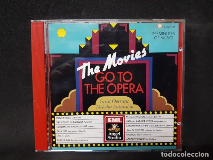 Music CDs: Opera Cl&aacute;sica The Movies Go the Opera 1 CD