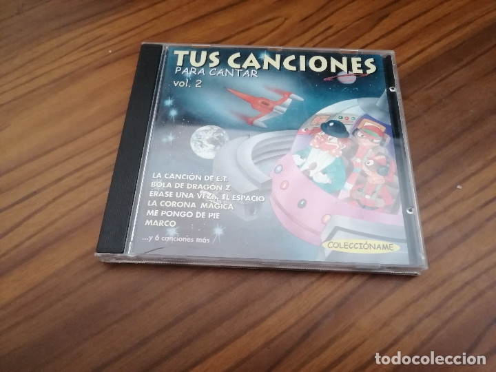 CD de M&uacute;sica: TUS CANCIONES PARA CANTAR. VOL. 2. CD EN BUEN ESTADO CON 12 TEMAS. RARO