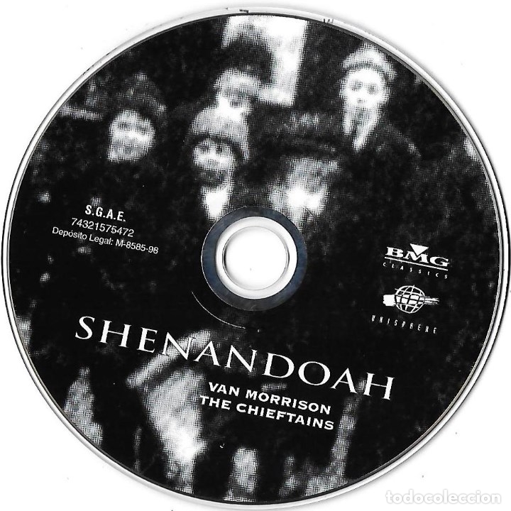 CDs de m&uacute;sica: VAN MORRISON & THE CHIEFTAINS: SHENANDOAH. CD SINGLE PROMOCIONAL - Foto 1