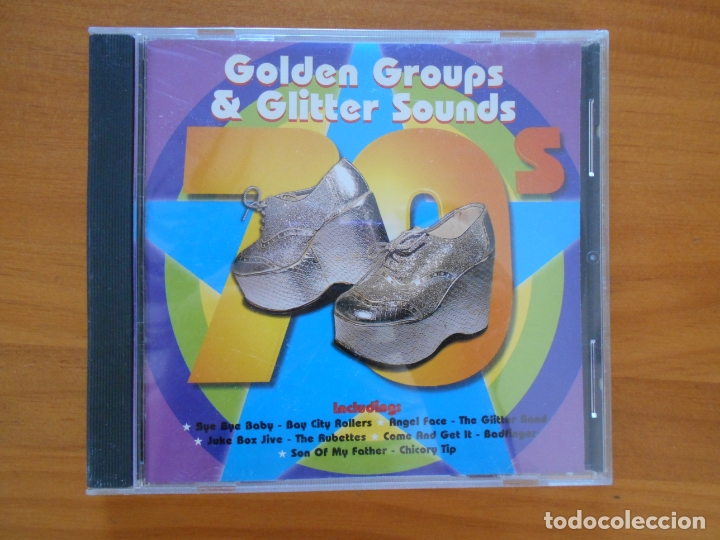 CDs de m&uacute;sica: CD GOLDEN GROUPS & GLITTER SOUNDS (EG) - Foto 1