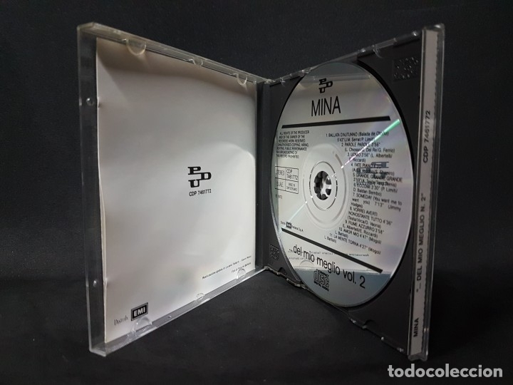 CDs de m&uacute;sica: Mina ... Del Mio Meglio N. 2 1 CD - Foto 2