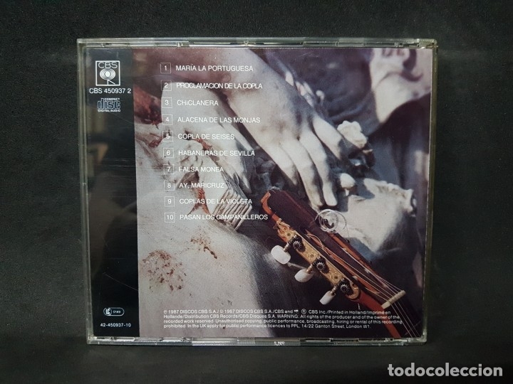 CDs de m&uacute;sica: Carlos Cano Quedate con la Copla 1 CD - Foto 3