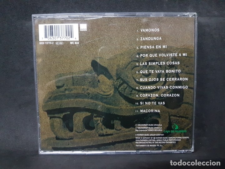 CDs de m&uacute;sica: Chavela Vargas Macorina 1 CD - Foto 3
