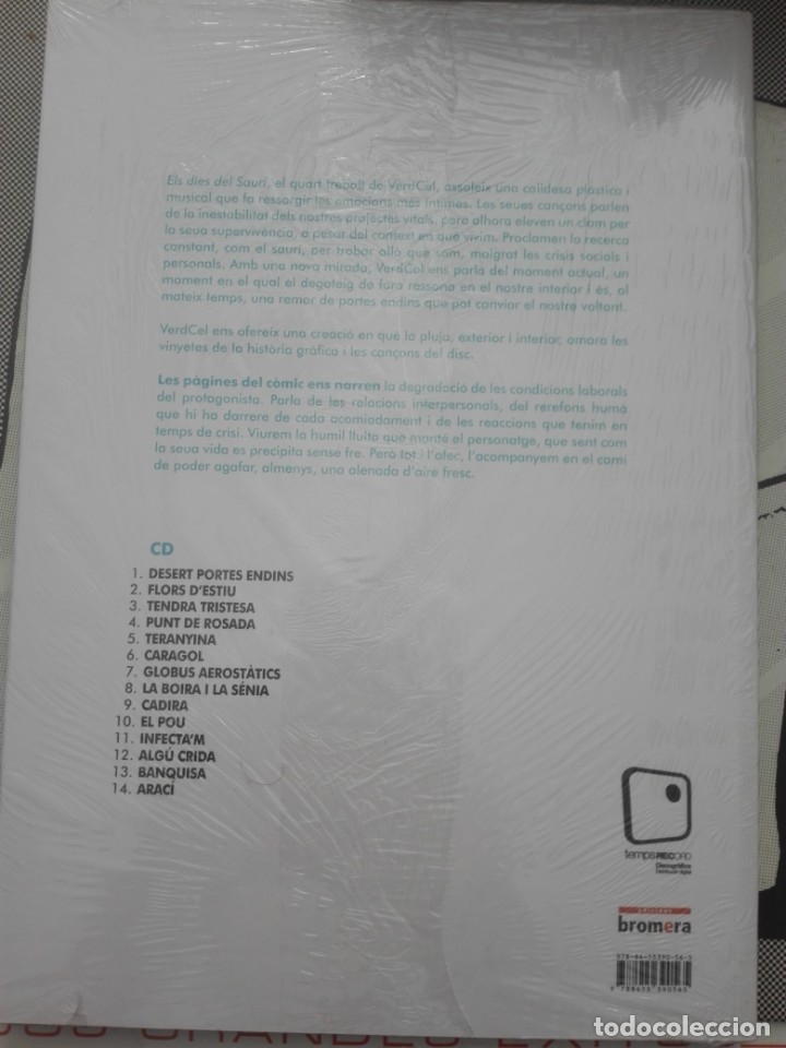CDs de m&uacute;sica: VERDCEL ELS DIES DEL SAURI # - Foto 2