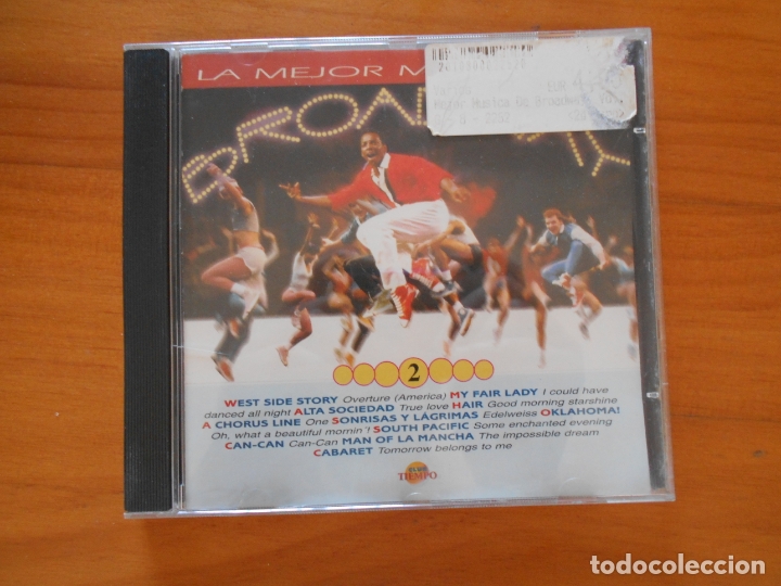 CDs de m&uacute;sica: CD LA MEJOR MUSICA DE BROADWAY (EL) - Foto 1