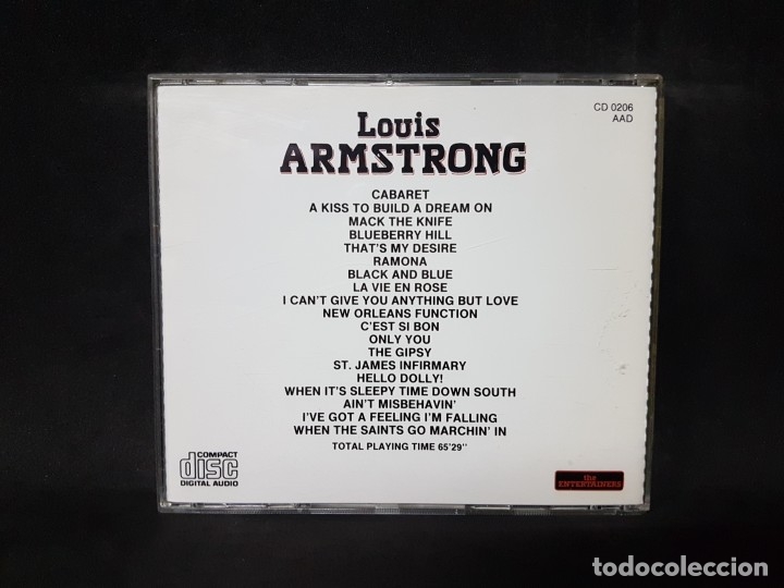 CDs de m&uacute;sica: Louis Armstrong New Orleans Function 1 CD - Foto 3