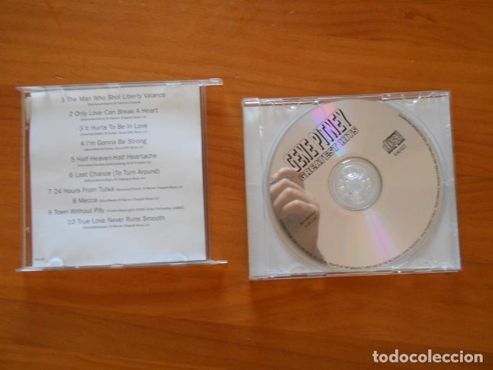 CDs de m&uacute;sica: CD GENE PITNEY - GREATEST HITS (4I) - Foto 2