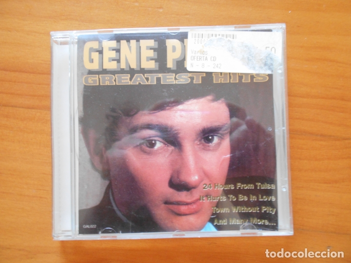 CDs de m&uacute;sica: CD GENE PITNEY - GREATEST HITS (4I) - Foto 1