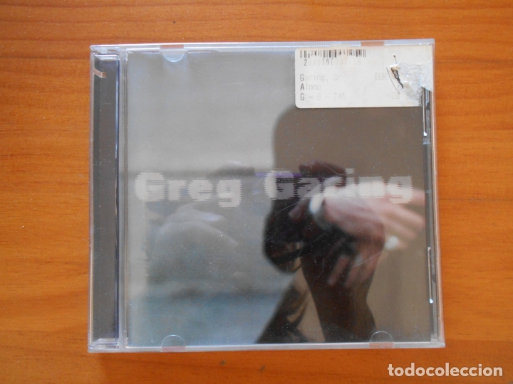 CDs de m&uacute;sica: CD GREG GARING - ALONE (4M) - Foto 1
