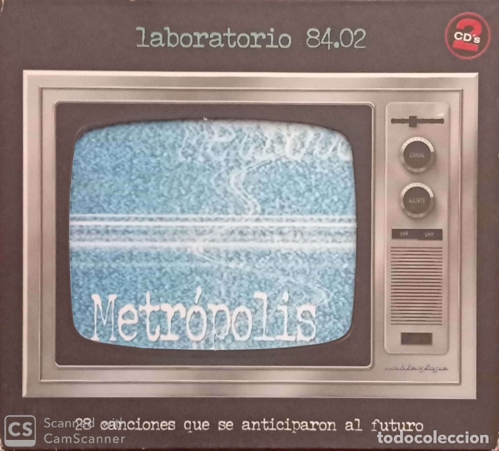 CDs de m&uacute;sica: Metr&oacute;polis. Laboratorio 84.02 (2CDs) - Foto 1