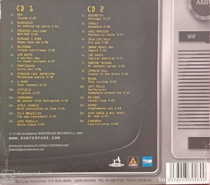 CDs de m&uacute;sica: Metr&oacute;polis. Laboratorio 84.02 (2CDs) - Foto 2