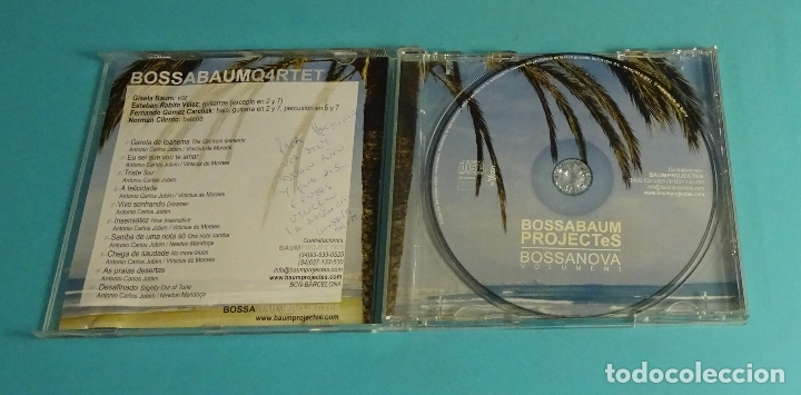 CDs de m&uacute;sica: BOSSANOVA VOLUMEN N&ordm; 1. BOSSABAUM PROYECTES - Foto 2