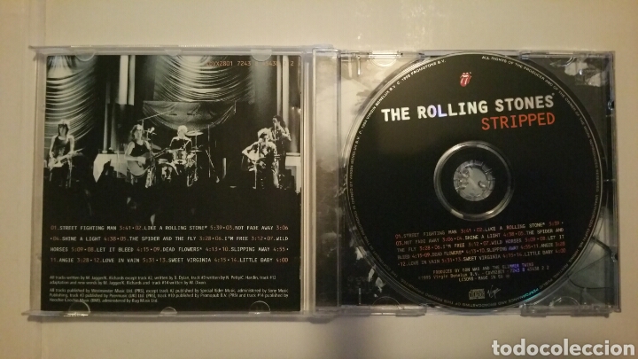 CDs de m&uacute;sica: The Rolling Stones, stripped, cd.( pedido m&iacute;nimo 5&euro; ). - Foto 3