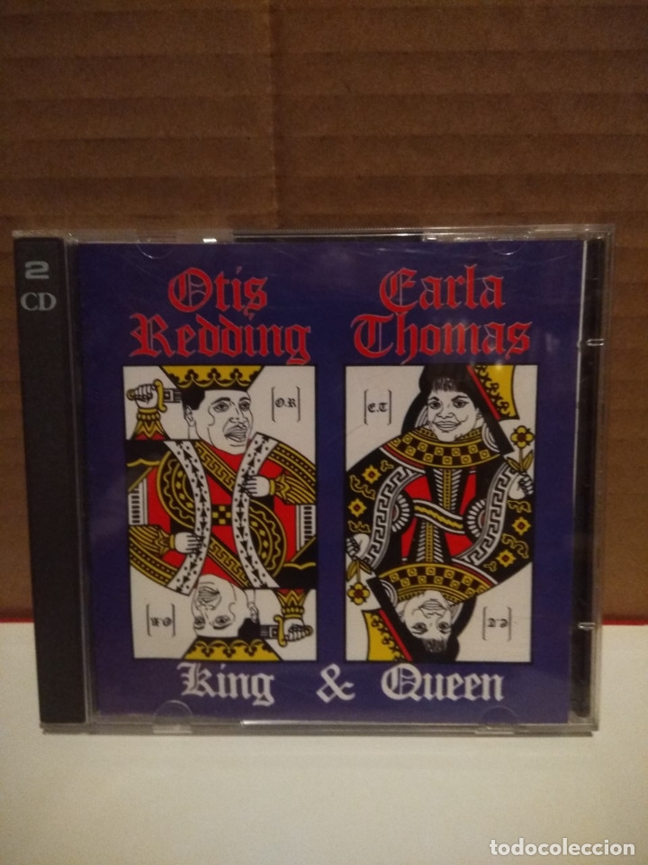 CDs de m&uacute;sica: DOBLE CD : OTIS REDDING CARLA THOMAS : KING & QUEEN - Foto 1