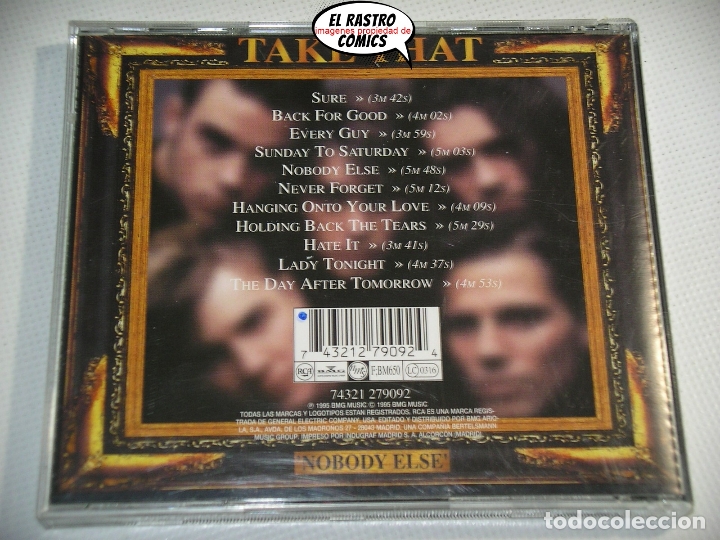 CDs de m&uacute;sica: Take That, Nobody Else, CD - Foto 2