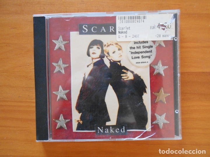CDs de m&uacute;sica: CD SCARLET - NAKED (Q5) - Foto 1