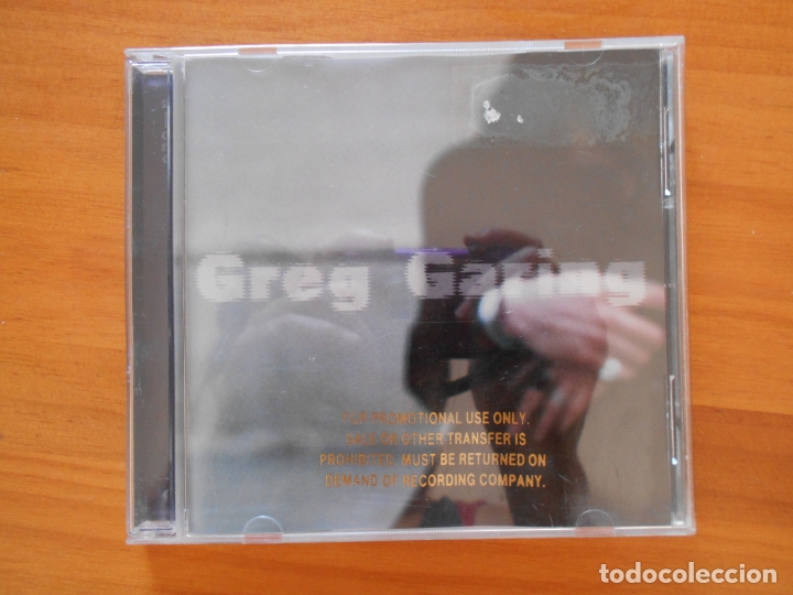 CDs de m&uacute;sica: CD GREG GARING - ALONE (K6) - Foto 1