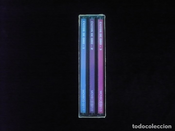 CDs de m&uacute;sica: exitos de oro - 3 cd - como nuevos - Foto 3