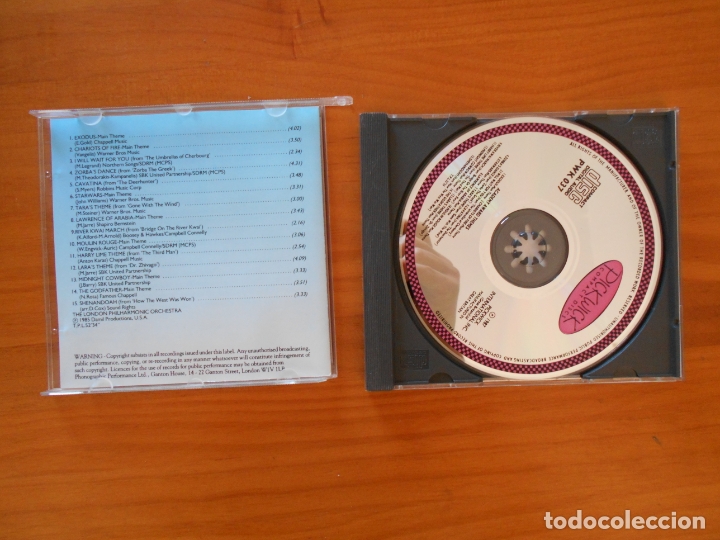 CDs de m&uacute;sica: CD ACADEMY AWARD THEMES (Q6) - Foto 2