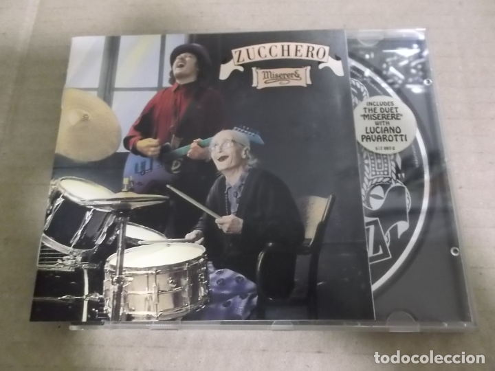 CDs de m&uacute;sica: ZUCCHERO (CD) MISERERE A&Ntilde;O &ndash; 1992 - Foto 1