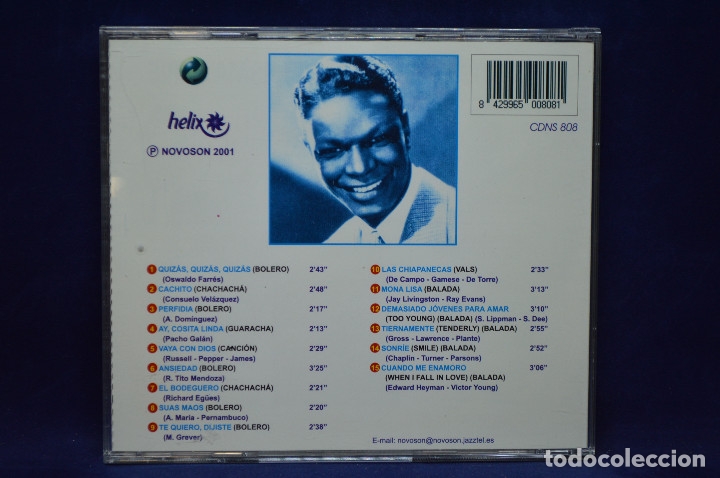 CDs de m&uacute;sica: NAT KING COLE - EN ESPA&Ntilde;OL - CD - Foto 2