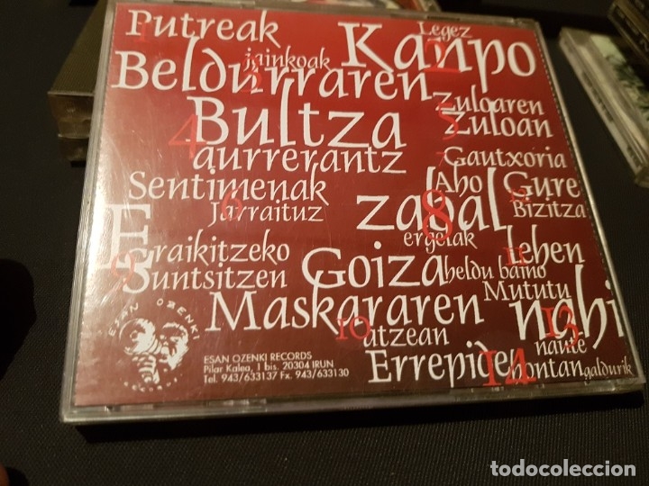 CDs de m&uacute;sica: CD SUTAGAR SENTIMENAK JARRAITUZ ** SEMINUEVO ** - Foto 2