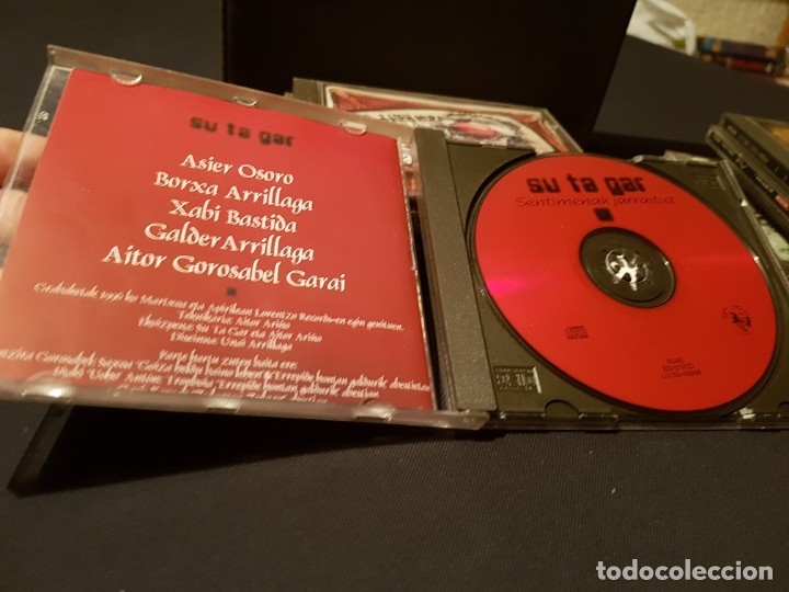 CDs de m&uacute;sica: CD SUTAGAR SENTIMENAK JARRAITUZ ** SEMINUEVO ** - Foto 3