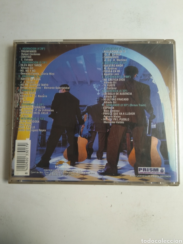 CDs de m&uacute;sica: CD LOS TRI-O/NUESTRO AMOR - Foto 2