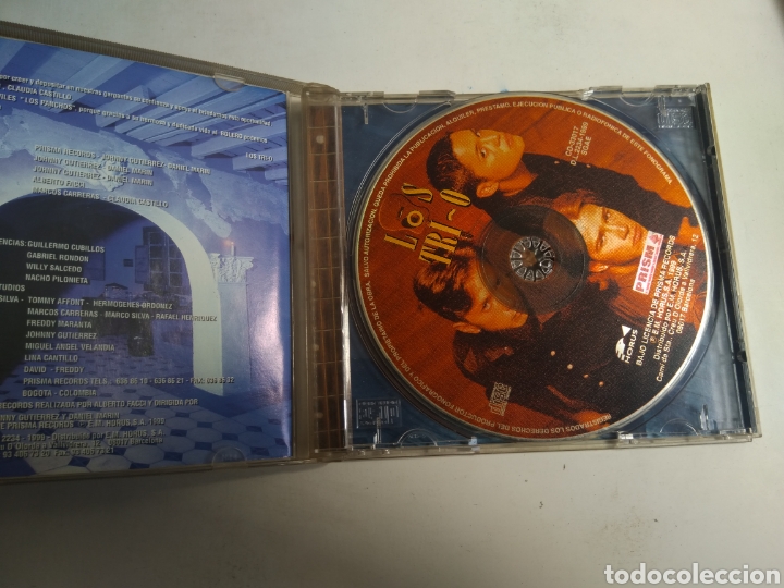 CDs de m&uacute;sica: CD LOS TRI-O/NUESTRO AMOR - Foto 3